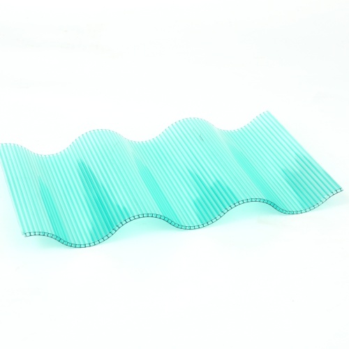 Поликарбонатный гофрированный лист