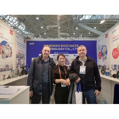 Dico Valve nimmt erfolgreich an der 2023 China Machinery Fair in Moskau teil