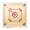 Wooden Carrom Board Game Set for Children - Large Size with Coins and Striker1