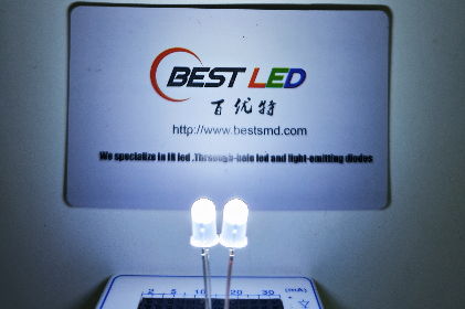 5 mm LED blanc diffusé LEAN LICS 7000-11000K