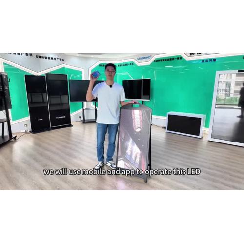 Letrero LED Móvil para Eventos