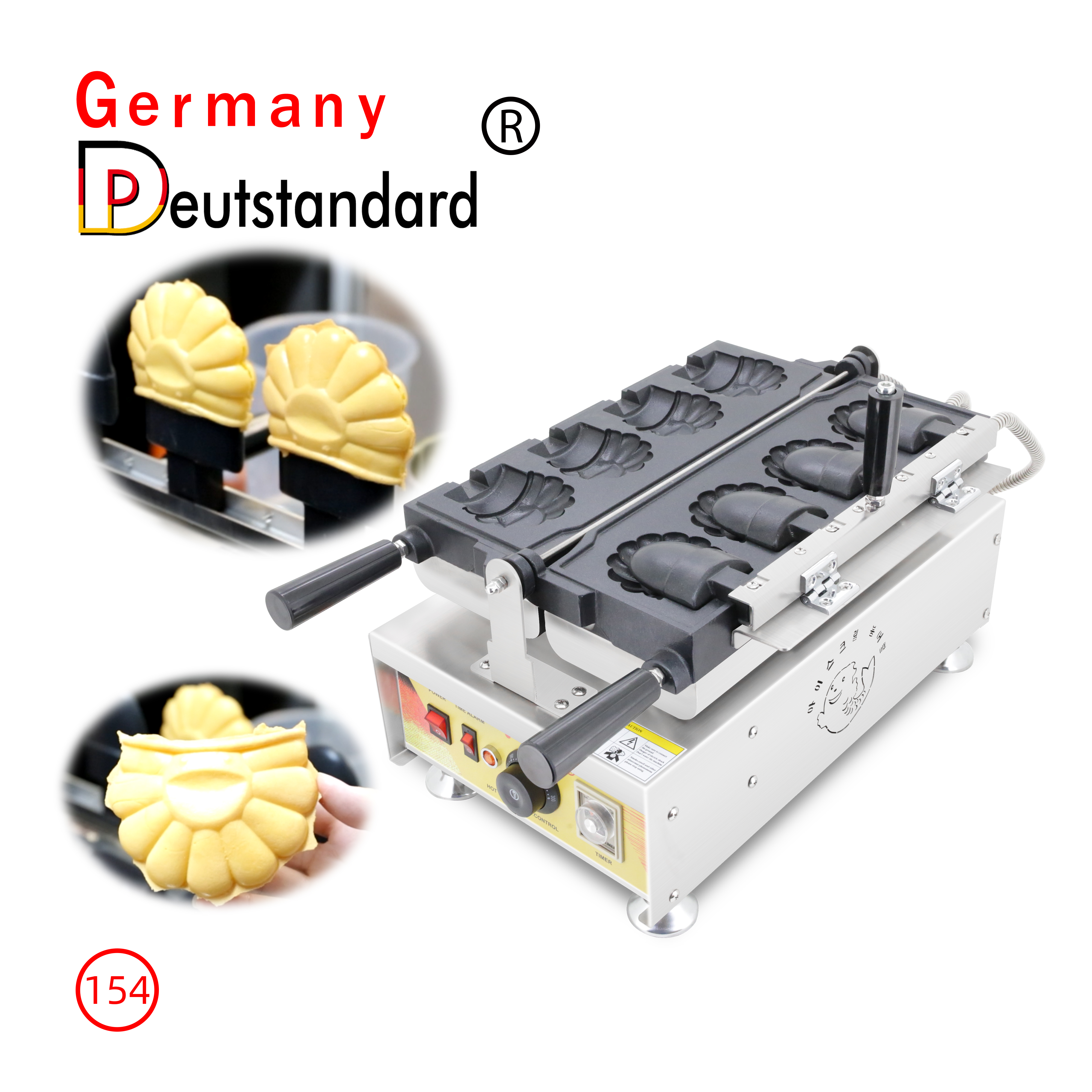 154 Eiskegel Waffelmaschine