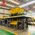 Kowloon Machinery Waste Car Frame Shredder - Henan Double Shaft Scrap Metal Shredder for Sale1