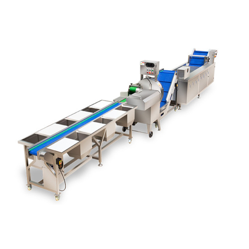 Que equipamento é necessário para uma linha de produção de salada?
