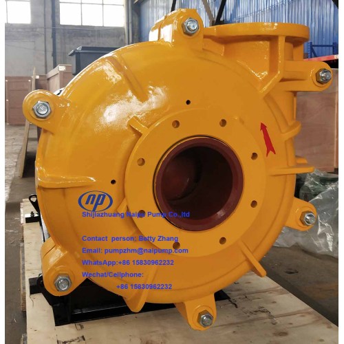 high chrome mining slurry pumps 6/4E 8/6E slurry pumps