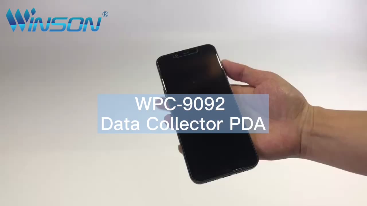 Winson New Product Big Touch Screen 4G Data Collector PDA with 2D Barcode Scanner Module1