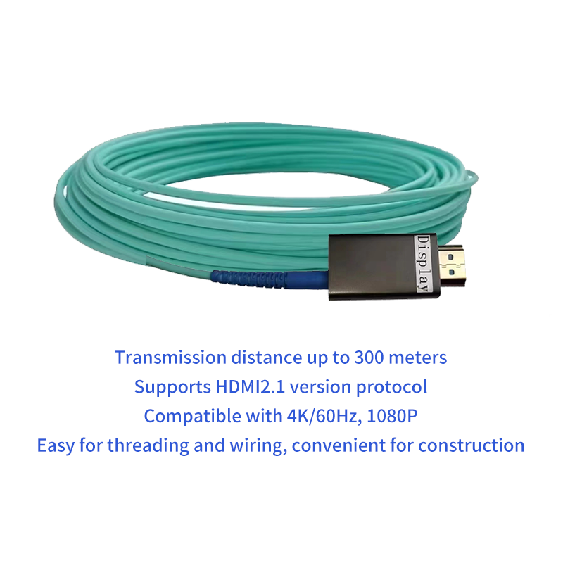 Split 4K fiber optic