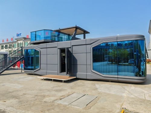 La casa de cápsula espacial de doble capa modular ha hecho su debut, desbloqueando una nueva forma de vida flexible