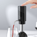 Hochwertiger wiederaufladbarer elektrischer Weinbelüfter, automatischer klassischer Glas-Wasserspender, Pumpe, transparenter Glas-Weinspender1