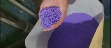 PVC wire pellet video