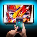 Smart App Controlled RGB Waterproof LED Strip Light with IR Remote for TV Backlight Sync1