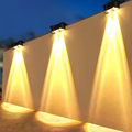 Outdoor Waterproof Solar LED Deck and Fence Wall Lights for Gardens1