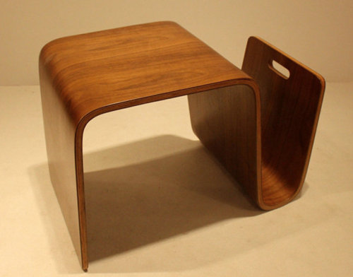 Scando -Sperrholz -Seitentische: Eine zeitlose Mischung aus Kunst und Funktionalität