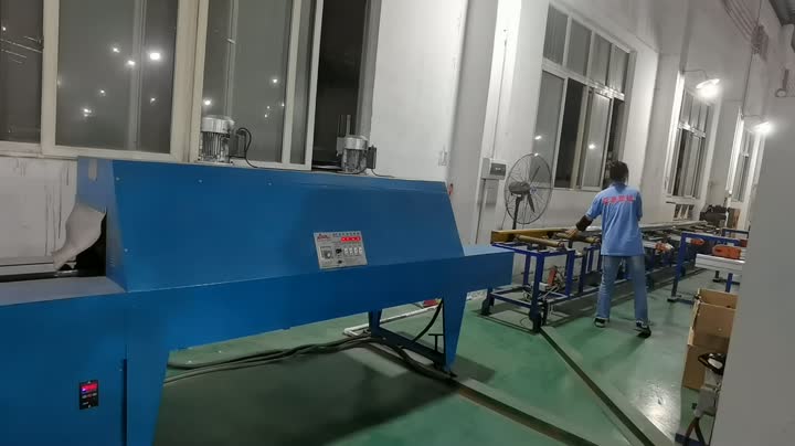 machine thermorétractable pour profilé en aluminium