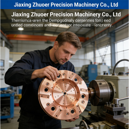 Componentes de liga de cobre usinados com precisão – Excelência Industrial