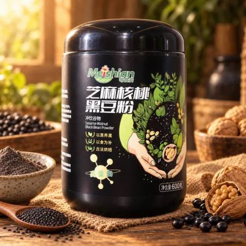 Sezamový ořech prášek z černých fazolí 600 g