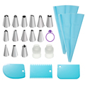 Piping Bags and Tips Set for Cake Decorating1