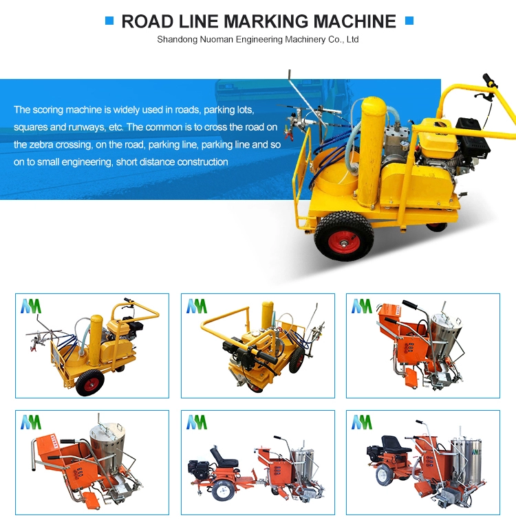 cold paint airless spray used road marking machine equipment