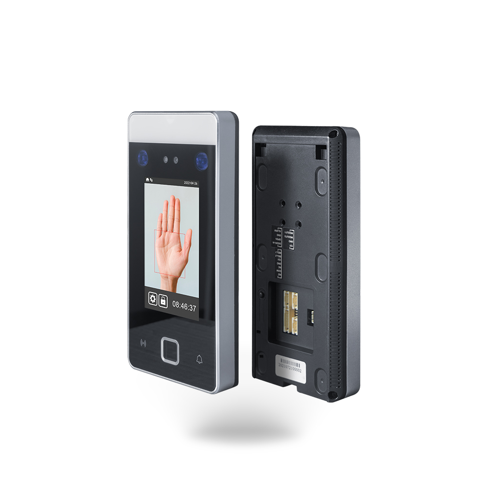 FR05M Face Palm Fingerprint NFC Contraseña Software de asistencia de tiempo