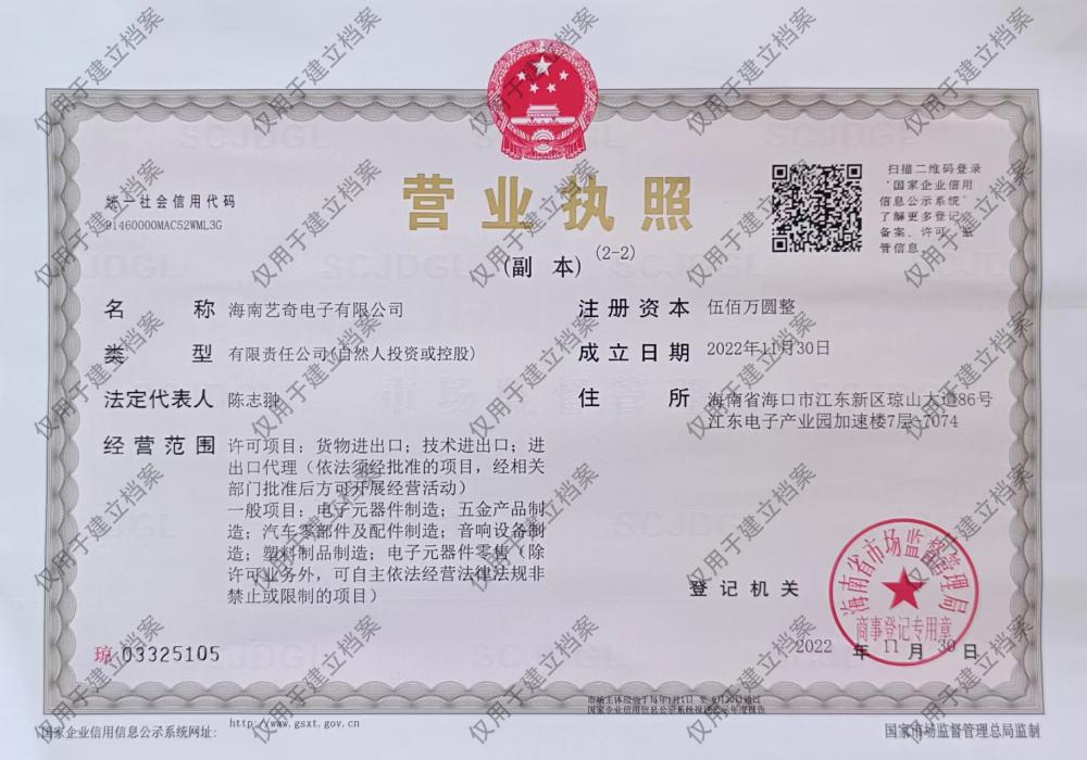 business license