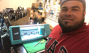 mobile screen protector machine