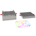 Round Plastic Adult Hanger Injection Molds1