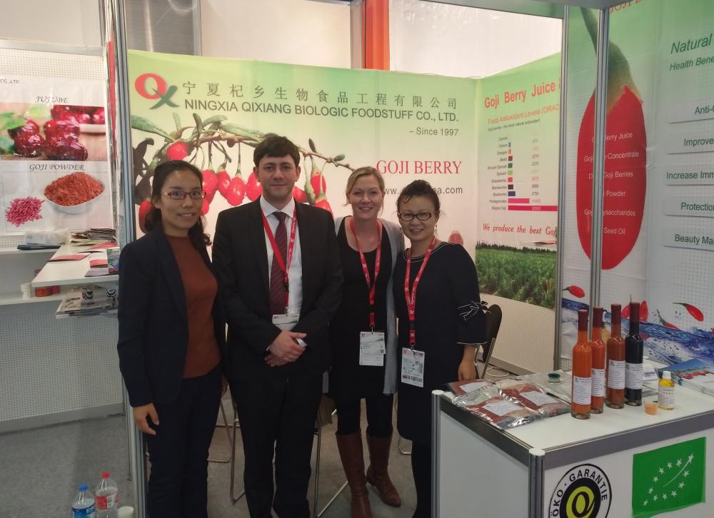 Qixiang company went to Cologne to attend the ANUGA - International Food Exhibition - Organic