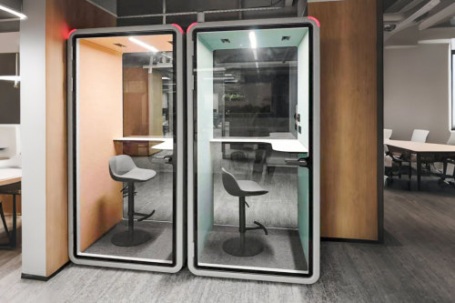 Adeus ao ruído, foco na comunicação - HECOR Office Pods, sua zona "silenciosa" ideal para conferências