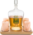 Tequila Decanter Set with Salt Glasses - The Perfect Gift for Tequila Lovers1