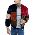 OEM Mens Fashion Patchwork Sherpa Fleece Outhorize Jacket Outdoor Jackets1