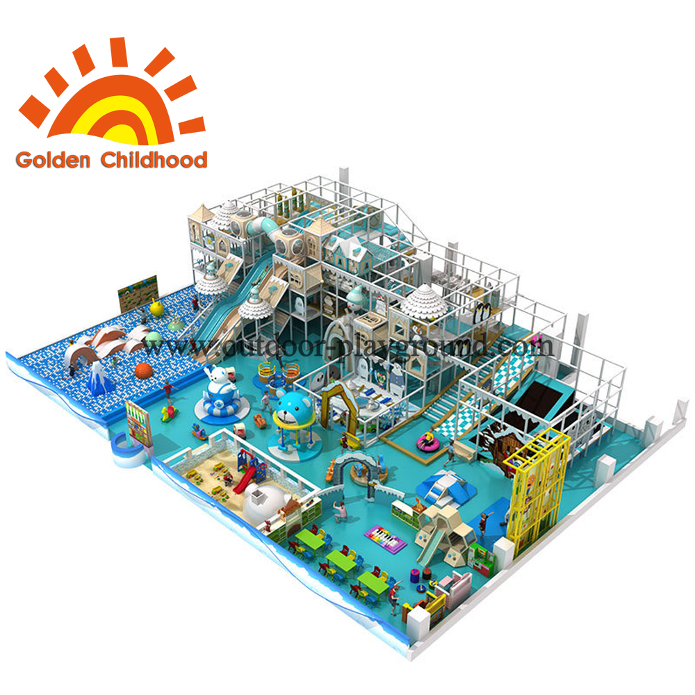 Ocean Style Indoor Playground Equipment For Children