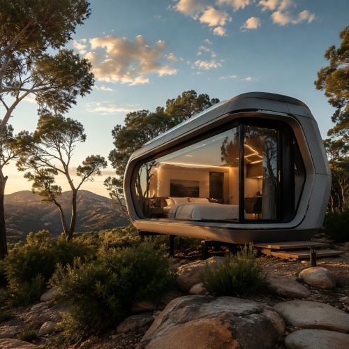 5 razones por las que las casas cápsula espacial son las pequeñas casas perfectas para la vida moderna