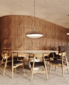 Café meubles modernes les mieux vendus en bois et corde à main le restaurant de cuisine de luxe à la main