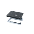 Black Wall-Mounted Tissue Roll Holder with Mobile Phone Shelf1