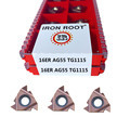 Tungsten Carbide Threading Inserts for CNC Lathe Turning Tools (16ER, 16IR, AG55, AG60)1