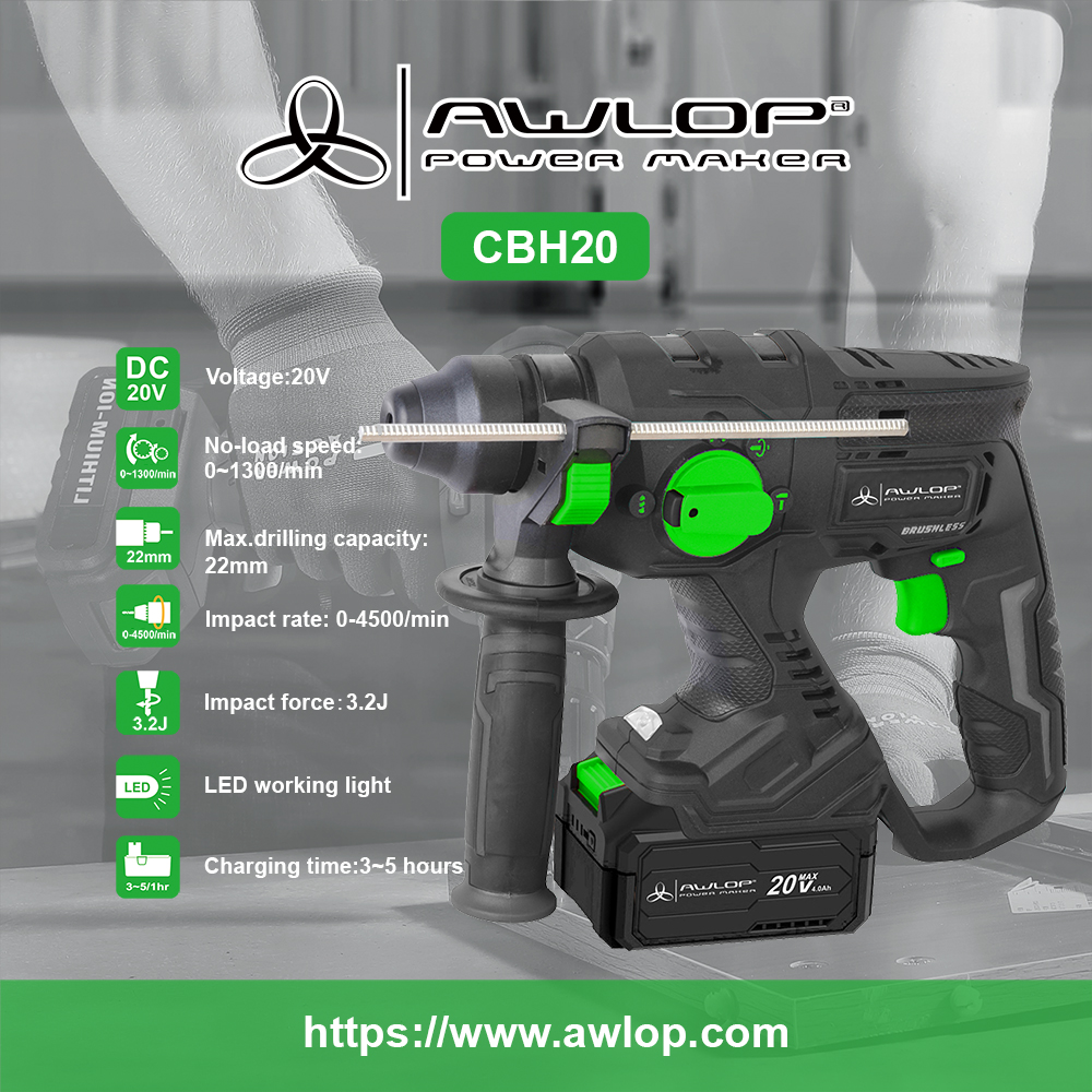 CBH20 AWLOP Cordless Brushless Hammer CBH20