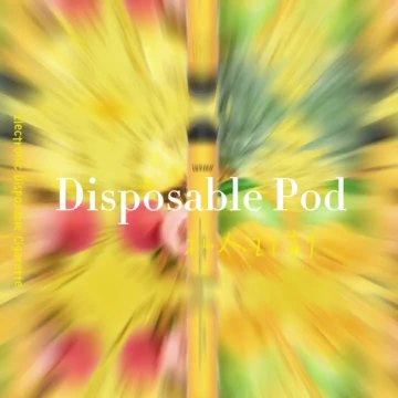 650mAh Battery 1000puffs Disposable Pod