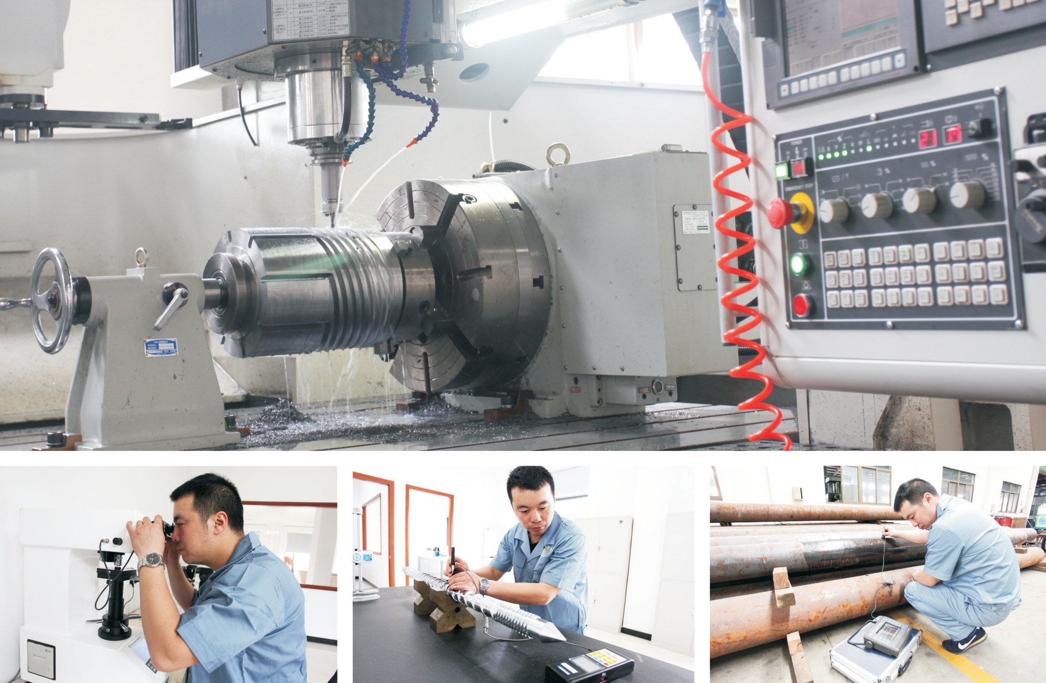 single screw extruding machine bimetallic cylinder