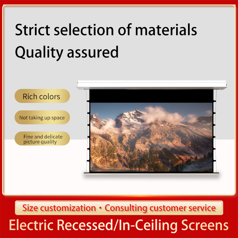 High-end Electric In-Ceiling Screens