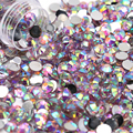 Wholesale 2mm-6mm 14Kinds New Silver Bottom Jelly Light Amethyst Ab Color Resin Flatback Rhinestones for Jewelry DIY Projects1