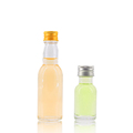 Clear Miniature Mini Spirit Liquor Bottle 20ml with Aluminum Screw Lids1