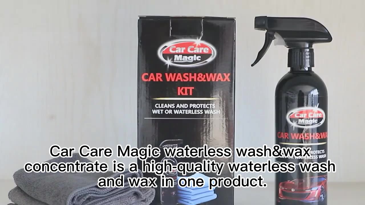 Wasserloser Autowaschset Kit
