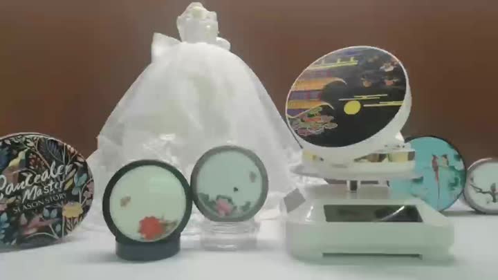 蓋に3D印刷を伴う化粧品ケース