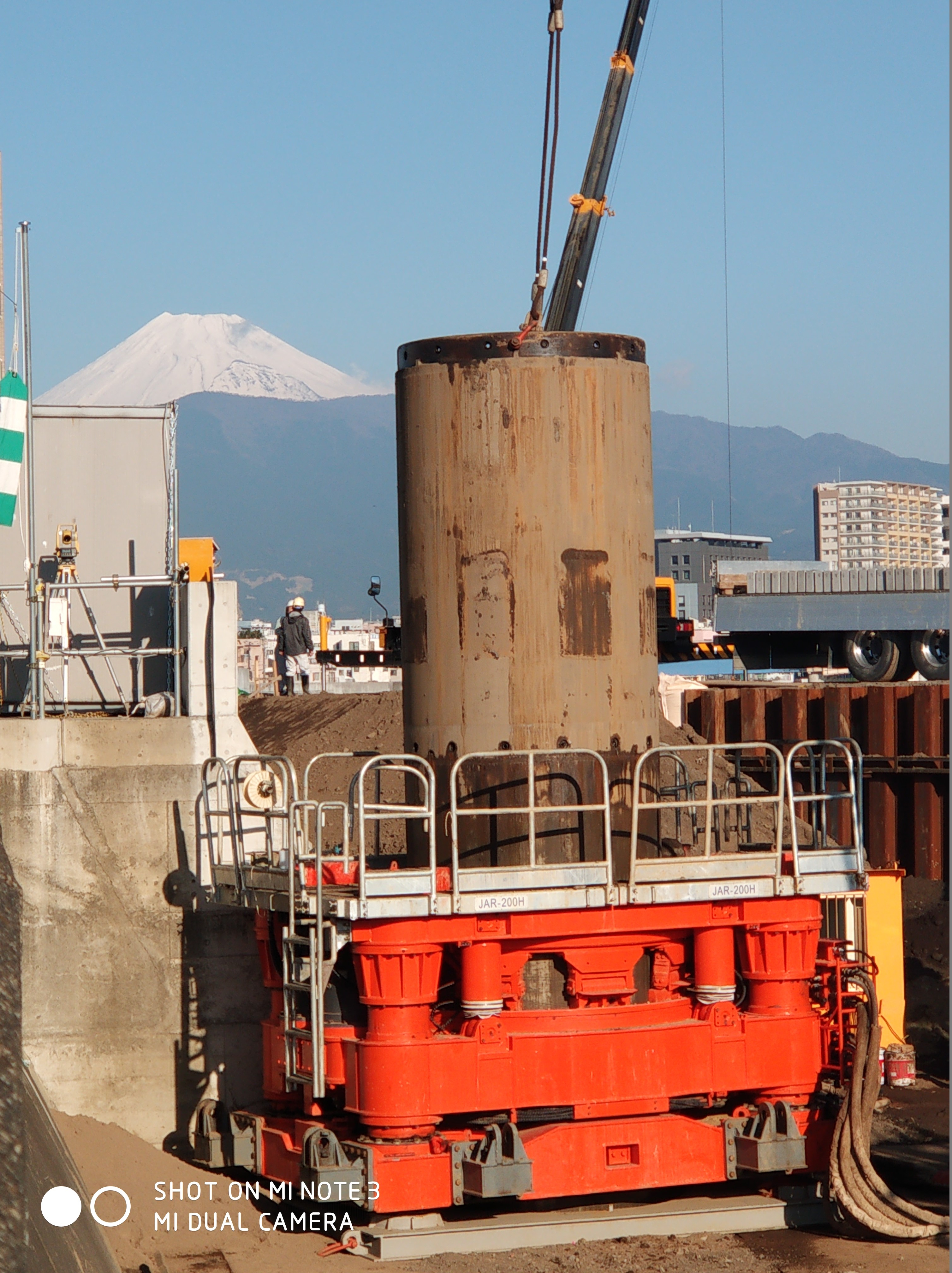 Oile foundation construction