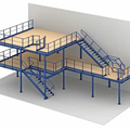 2023 Factory Wholesale Multi-Tier Custom Mezzanine Racking Systems1