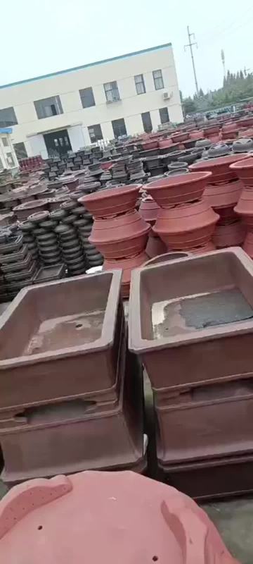 purple sand flowerpot