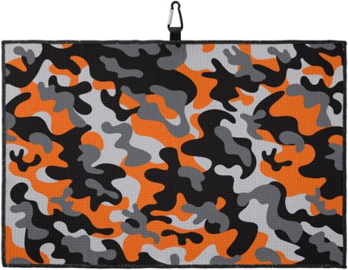 Custom Personlised Magnet waffle sublimation Golf Towel