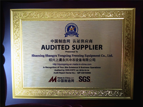 SGS Certificate