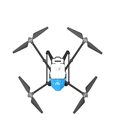 Drone agriculture sprayer with 16l water tank agr a16 drone sprayer uav for agriculture fumigation dron1