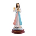 5-inch Catholic Jesus Christ Statue: A Resin Sculpture for Divine Mercy and Religious Decorations1